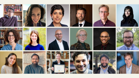 Grid with headshots of ELSCE 2025-26 Fellows