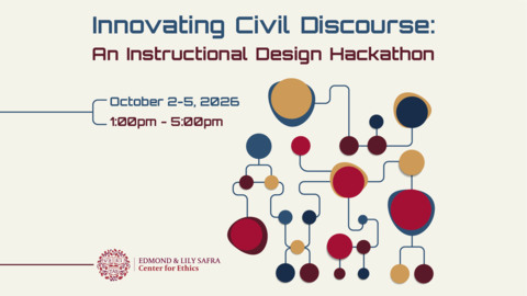 civil discourse hackathon graphic