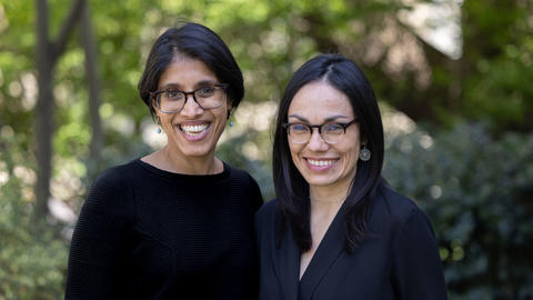 Sonali Chakravarti and Adriana Alfaro Altamirano