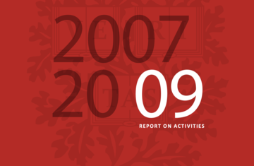 Cover of 2007-09 Annual Report
