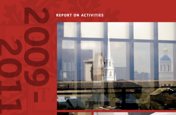 Cover of 2009-2011 Annual Report