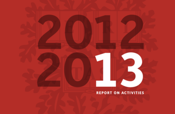 Cover of 2012-13 Annual Report