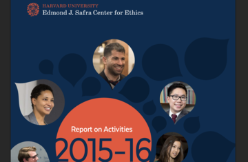 Cover of 2015-16 Annual Report