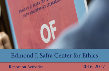 Cover of 2016-17 Annual Report
