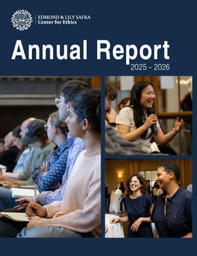 Annual Report cover for 2025-2026