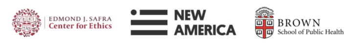 Three logos from the sponsor organizations