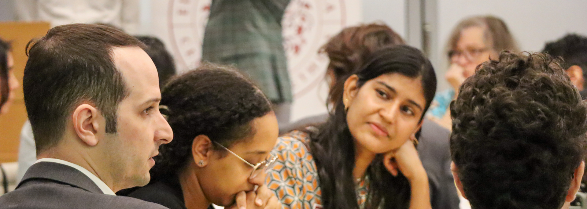 Graduate Fellows in discussion during our Ethics Bonanza