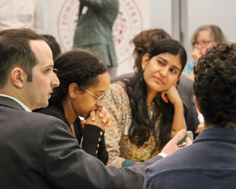 New ELSCE fellows in discussion at Ethics Bonanza