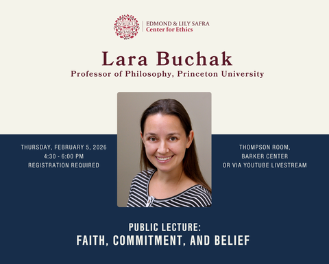 Public Lecture with Lara Buchak
