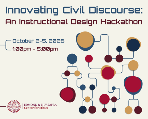 civil discourse hackathon graphic
